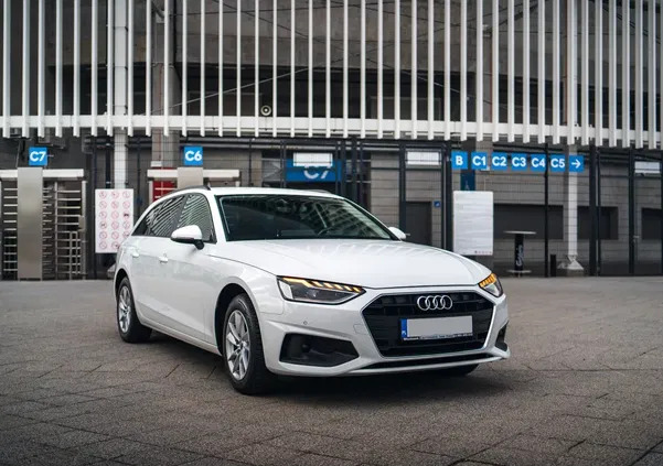 audi Audi A4 cena 93500 przebieg: 163777, rok produkcji 2020 z Płock